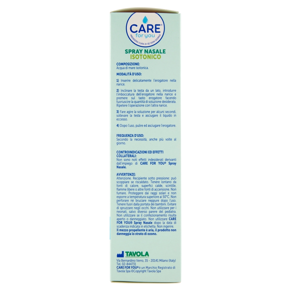 Care for you Spray Nasale Isotonico 125 ml